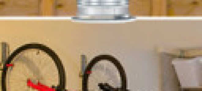 Устройство принудительной системы вентилирования в гараже