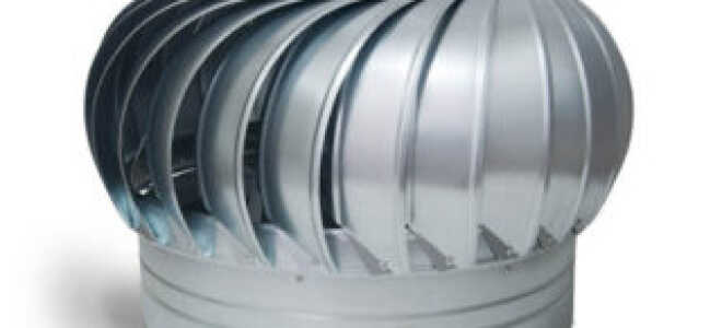 Использование вентиляционных турбодефлекторов