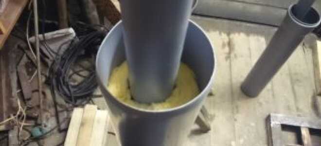 Вытяжка для частного дома из канализационной трубы